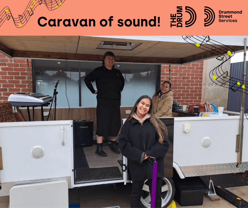 Caravan of Sound drummond street